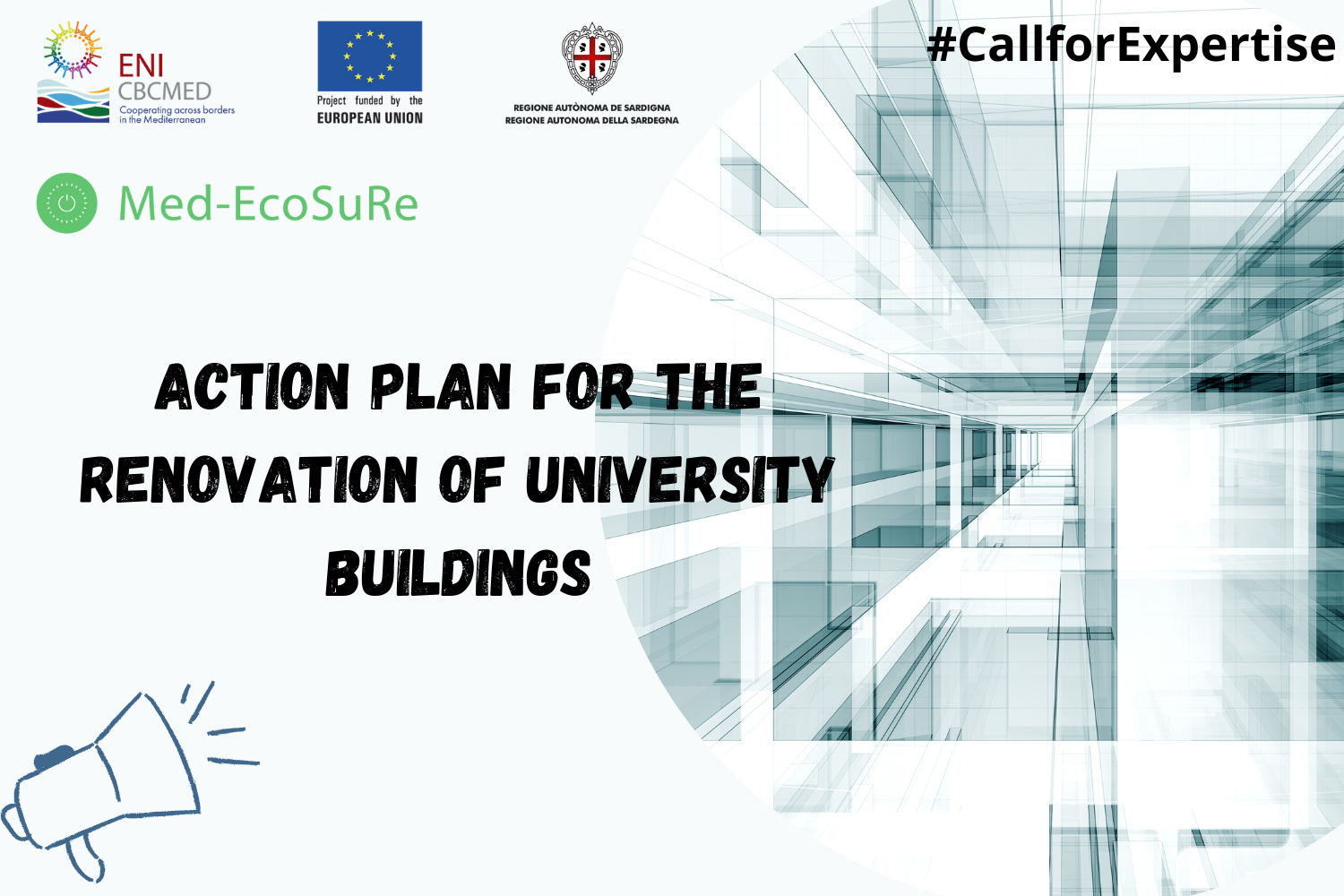 [Med-EcoSuRe] Deadline extended for the call of expertise to elaborate an action plan for university buildings renovation in Tunisia