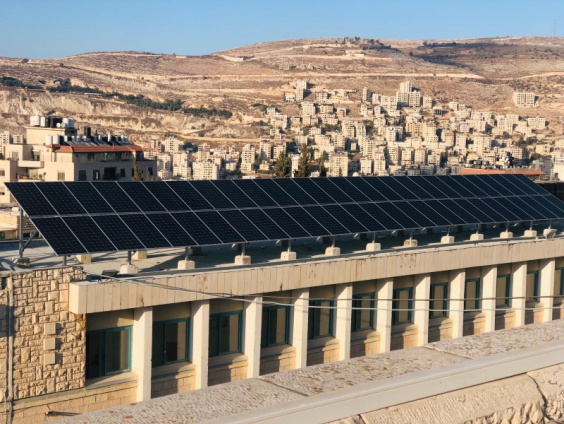Palestine: Med-EcoSuRe sets up a PV power plant at An Najah National University