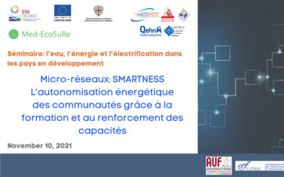 Med-EcoSuRe presents a microgrid pilot project as an education, research and training platform at an international seminar