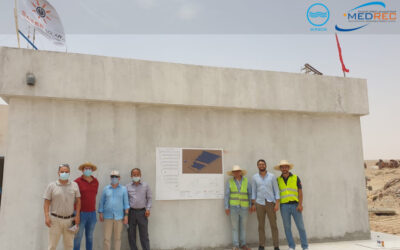 [REFAT] Field visit to the SONEDE water pumping station in Chott El Fejij, Gabès.