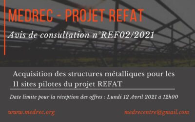 Requests for access to consultation file No. REF02/2021: Acquisition of metal structures for the 11 pilot sites of the REFAT project