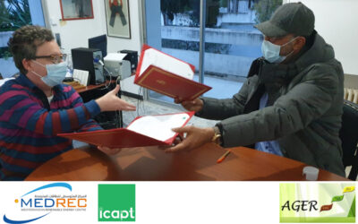 Signing of the contract for the launch of the Diagnostic Study in the PIPs of the downstream area of ​​the Nebhana dam