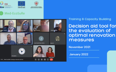 Med-EcoSuRe launches a training course for trainers on optimizing the energy renovation of university buildings