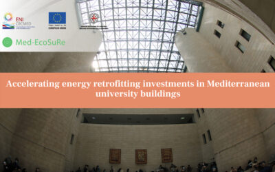 Med-EcoSuRe supports the acceleration of renovation investments in Mediterranean university buildings