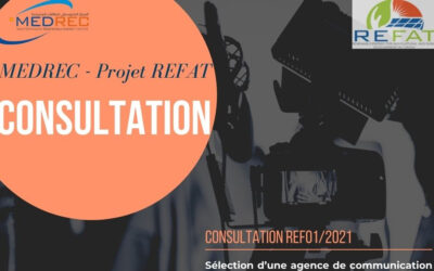 Consultation notice No. REF01-2021: Selection of a communications agency to provide audiovisual coverage of REFAT project activities.