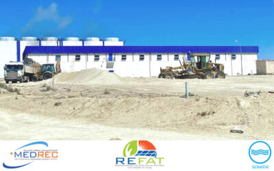[REFAT] SONEDE launches construction of a 512 kW photovoltaic power plant in Chott El Fejij, Gabès