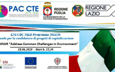 Med-EcoSuRe participates in the webinar “Addressing Common Environmental Challenges”