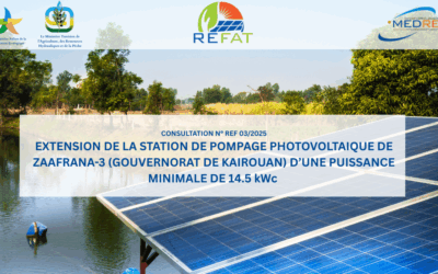[REFAT] Consultation: Extension de la station de pompage photovoltaique de zaafrana