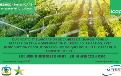 [ICAPT] Diagnostic et élaboration de cahiers de charges pour la réparation et la modernisation des réseaux d’irrigation à Kairouan et Sousse